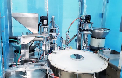 西林瓶粉体自动灌装机